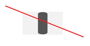 A black cylinder with a red laser
Description automatically
generated
